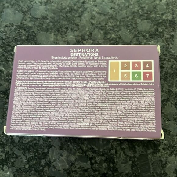 Sephora Destinations Southern Charm Eyeshadow Palette plums, raisins & more - Picture 6 of 7